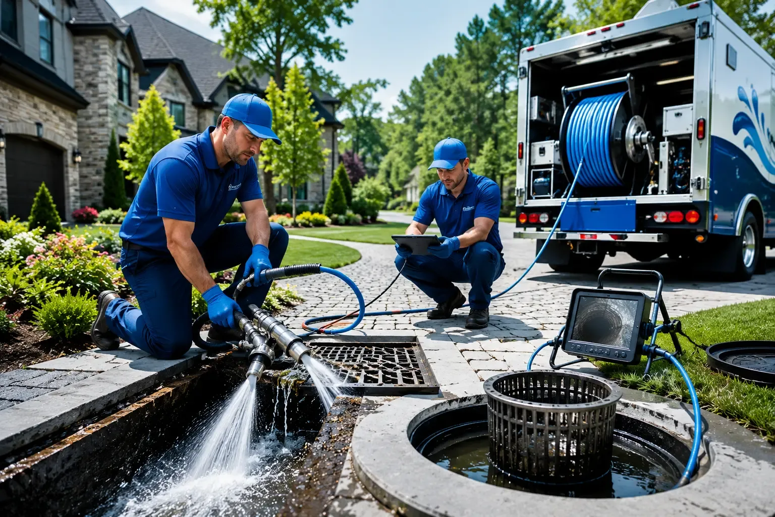Local outdoor drain cleaning professionals in Walkersville, MD